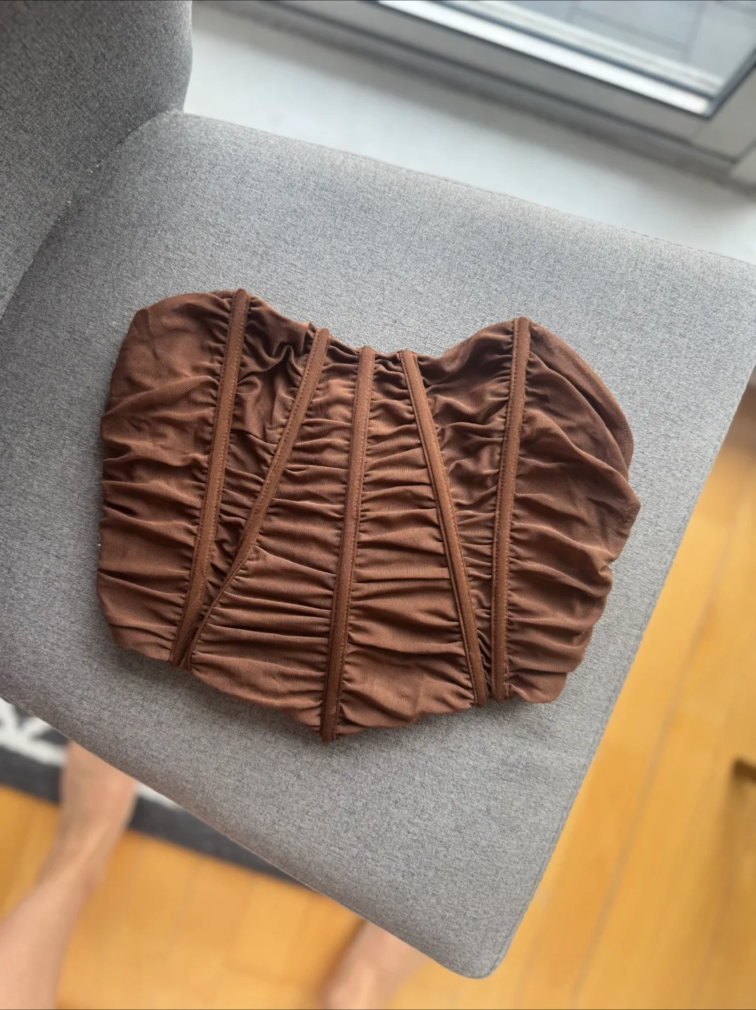 Tic Toc Brown Corset - Size Small image indicator(2)