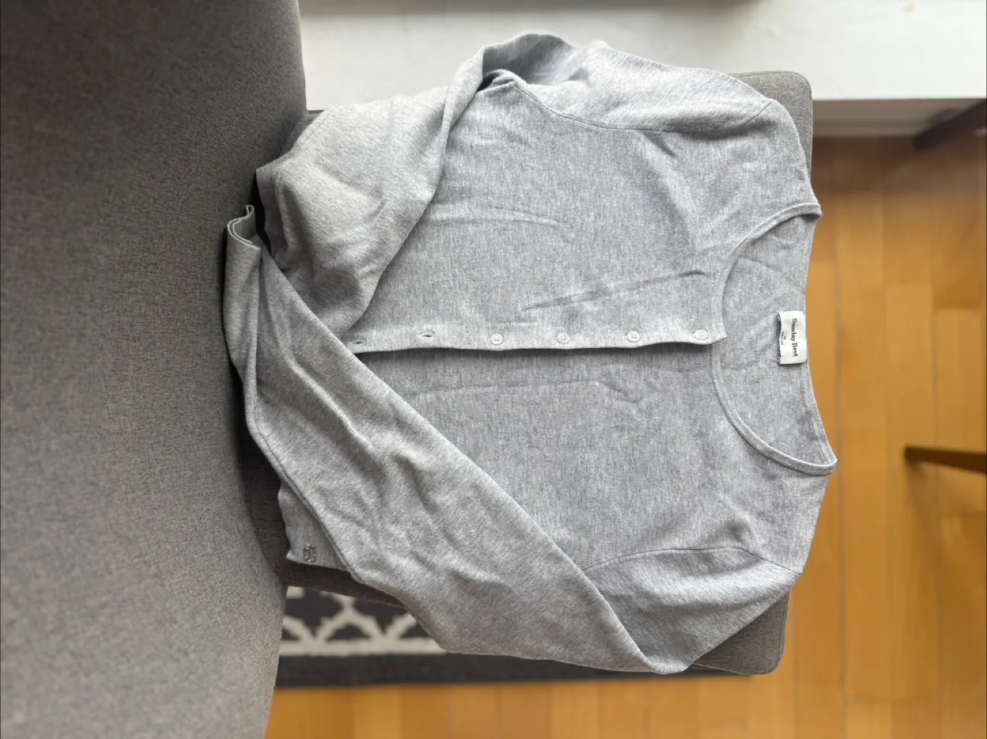 Sunday Best Grey Cardigan - Size M image indicator(3)