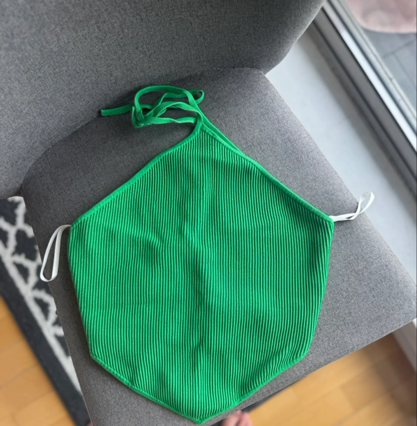 Babaton Green Halter Top - Size M thumbnail