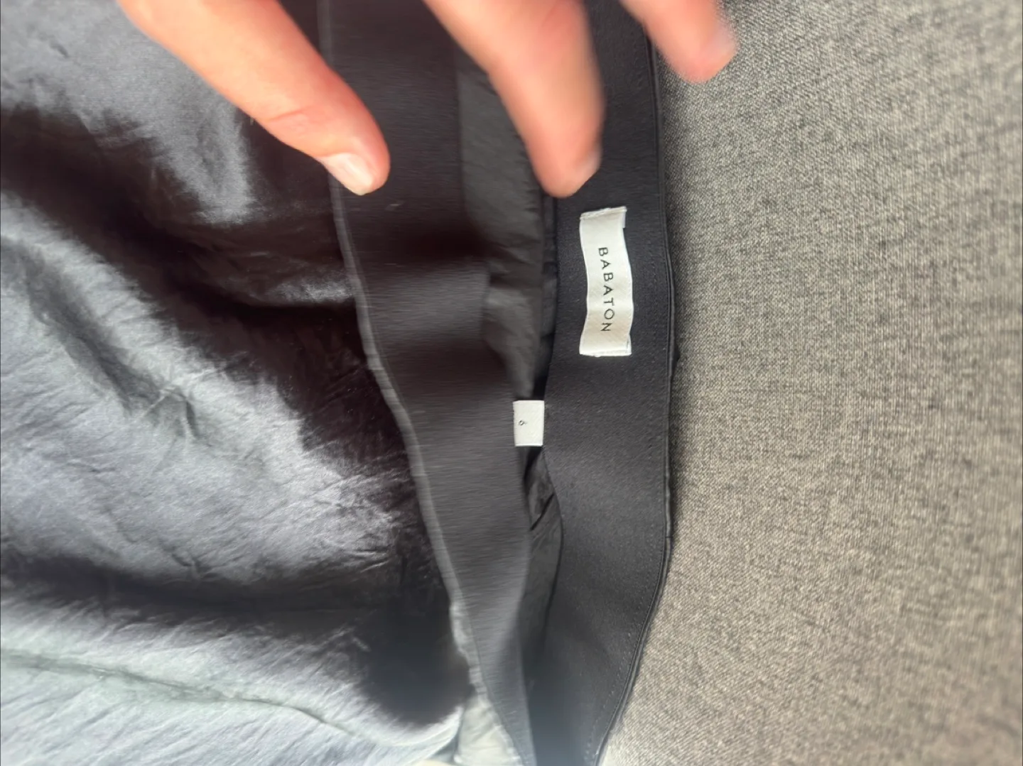 Babaton slip skirt size 6 (mini) image indicator(3)