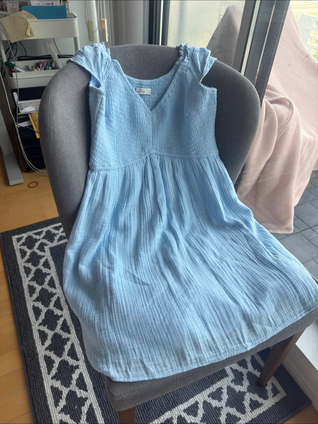 Hollister Blue Dress - Size M thumbnail
