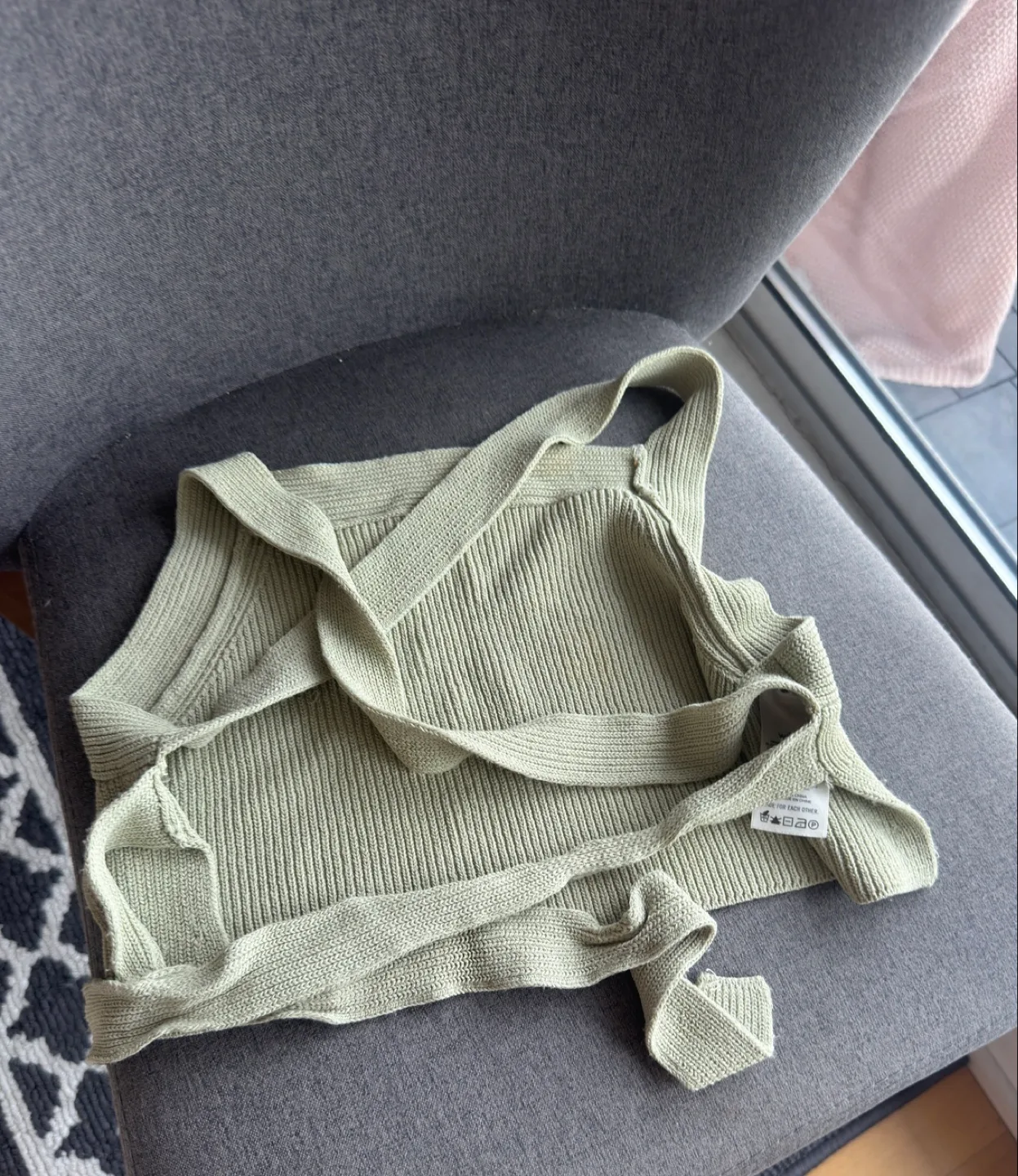 Wilfred Knit Top - Sage Green image indicator(2)