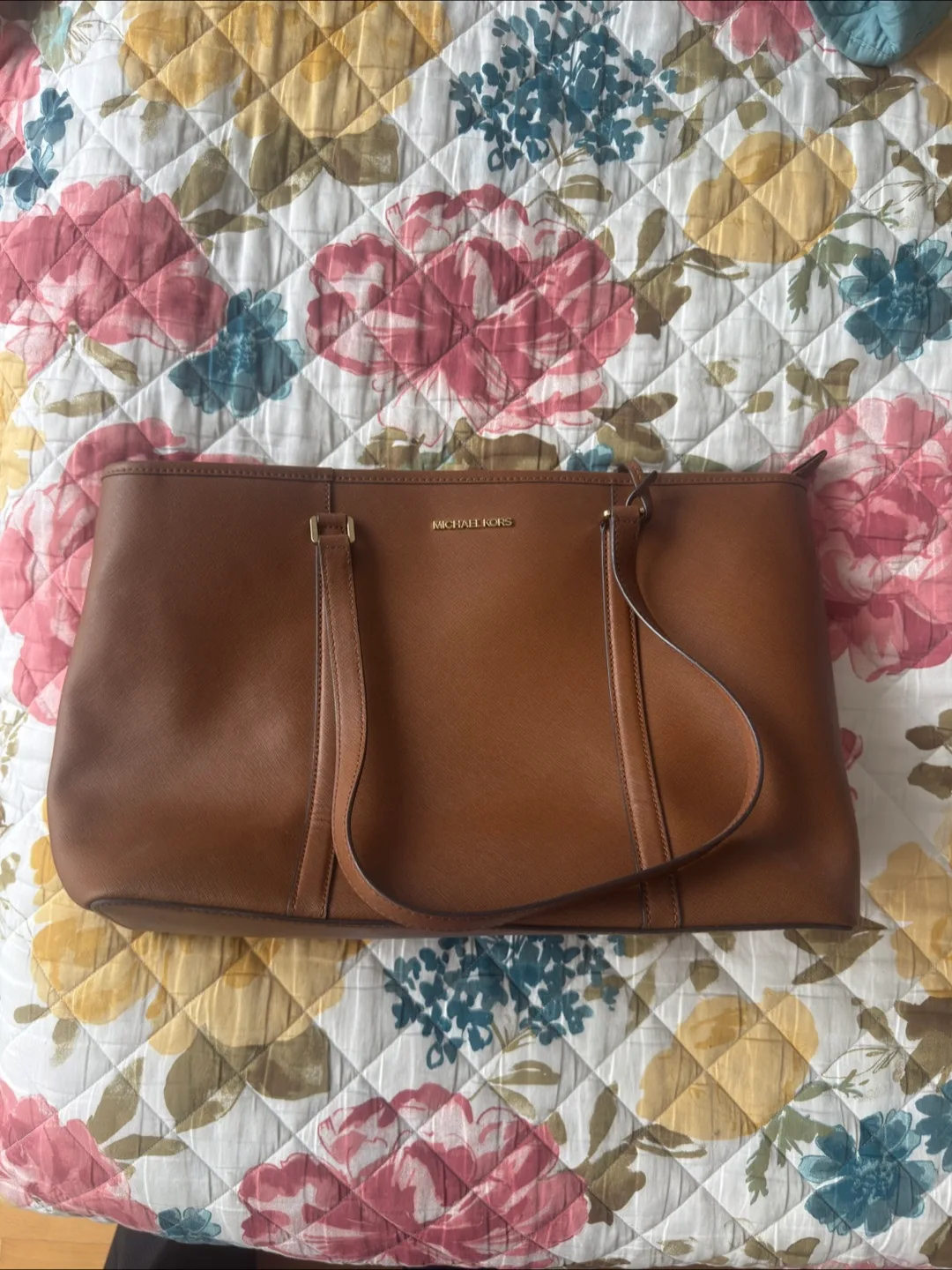 Michael Kors Brown Tote Bag thumbnail