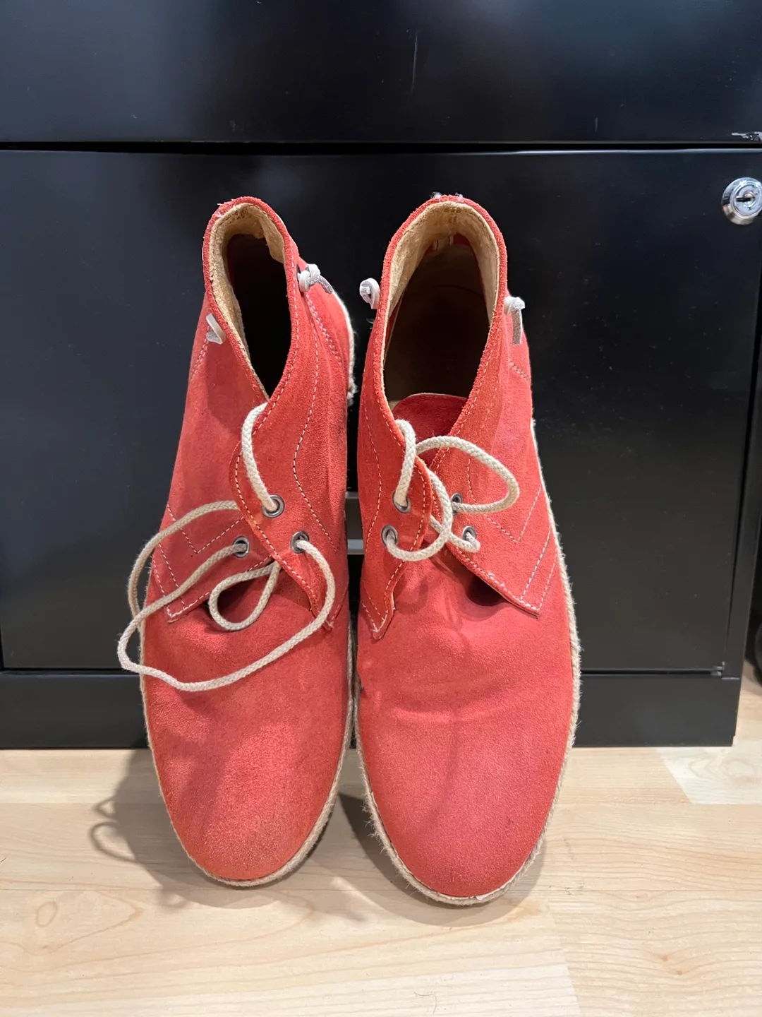 Original Penguin Suede Chukka Boots - Red thumbnail