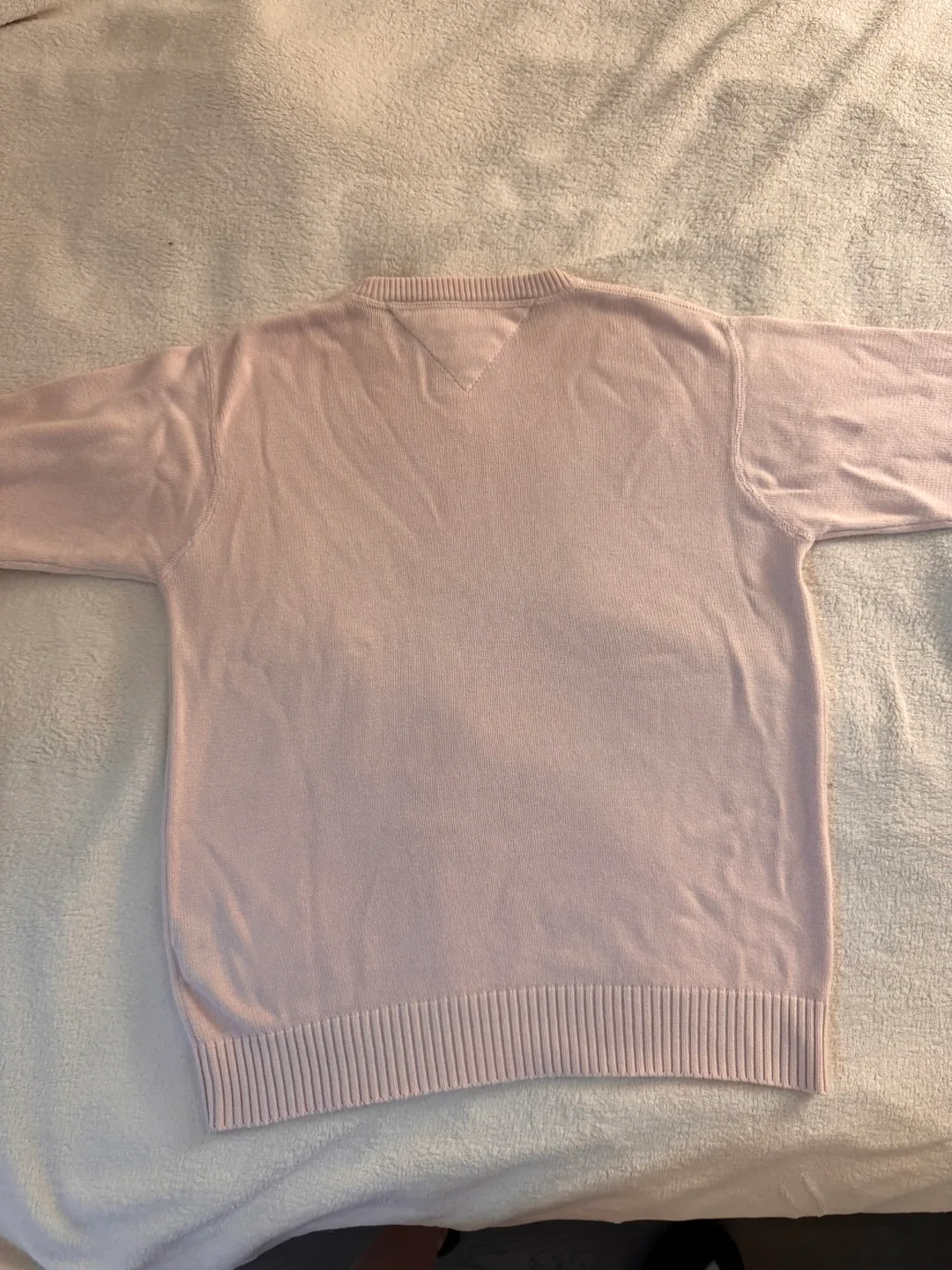 Tommy Hilfiger Pink Cotton Sweater - Size S image indicator(5)