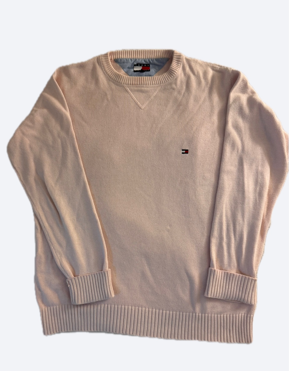 Tommy Hilfiger Pink Cotton Sweater - Size S - photo 2