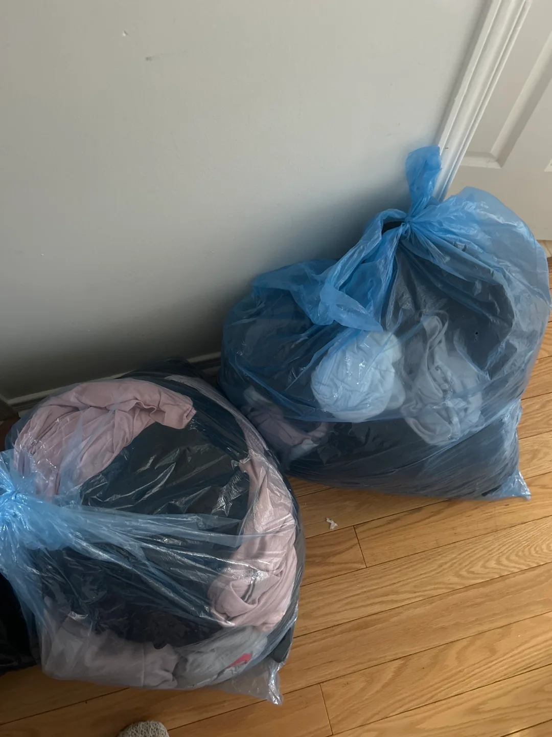 Two large bags of clothing thumbnail