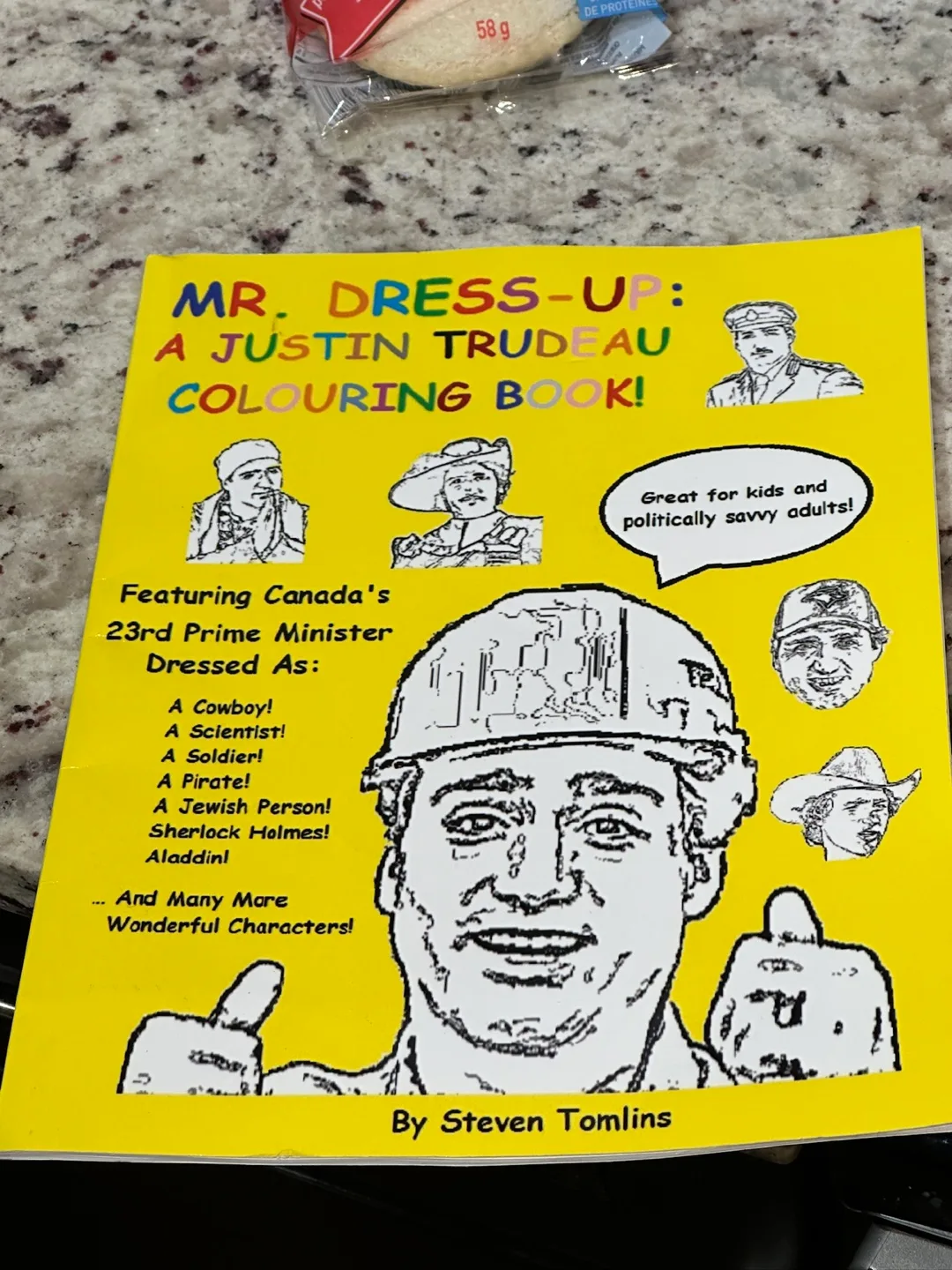 Mr. Dress-Up: A Justin Trudeau Colouring Book thumbnail