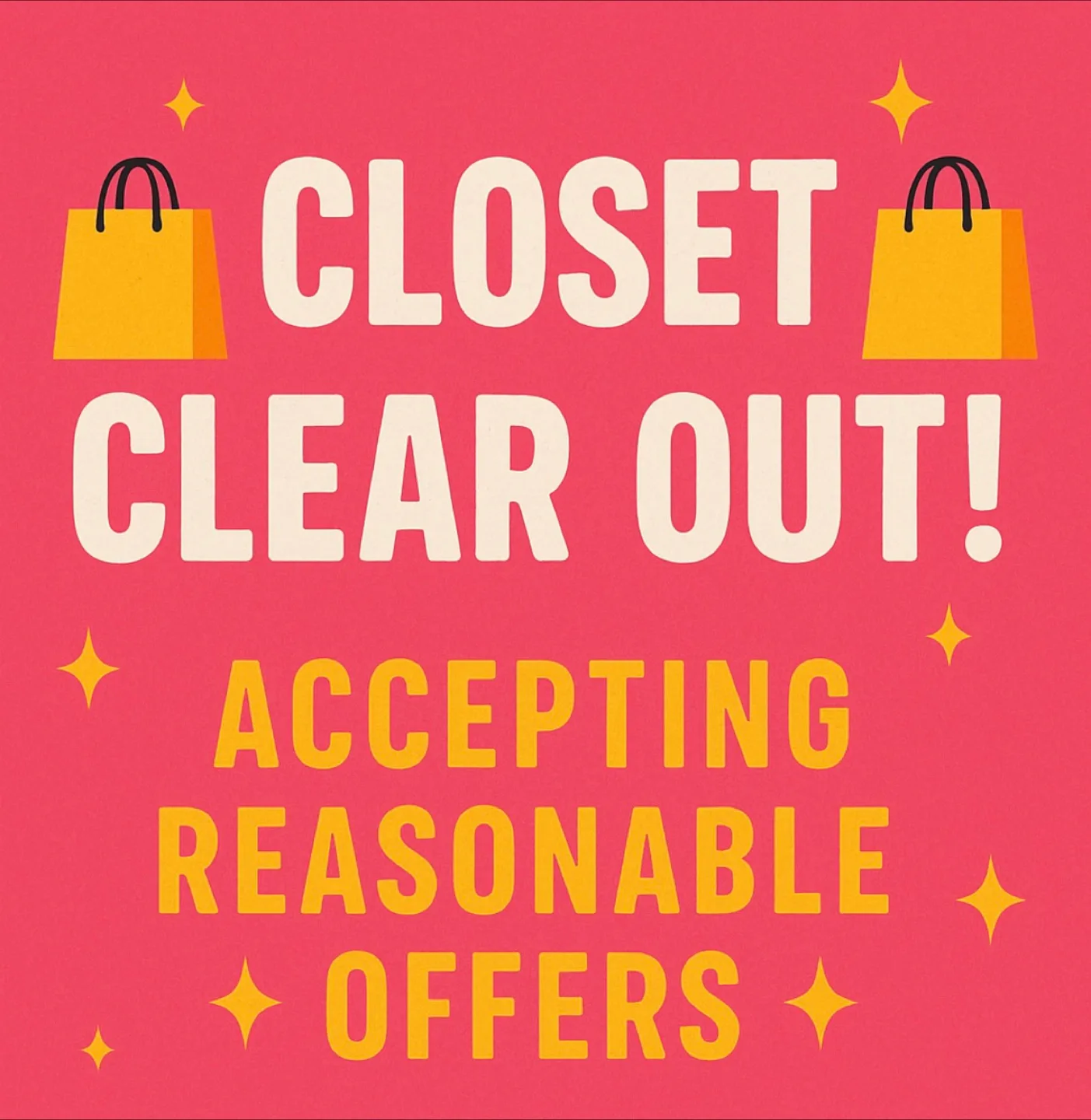 Closet Clear out thumbnail