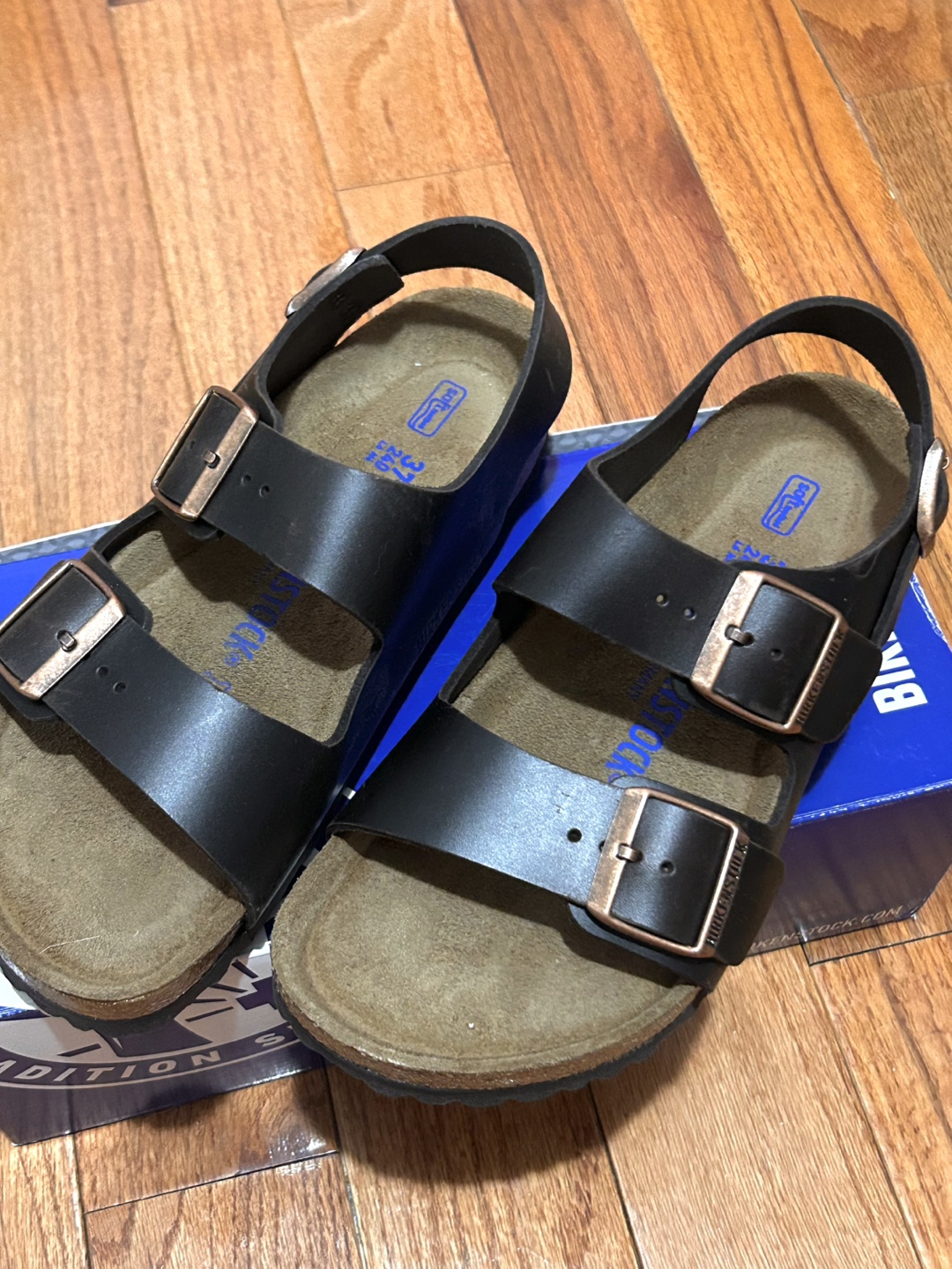NEW Birkenstock Milano (Unisex) - Oiled Leather Sandals with Box