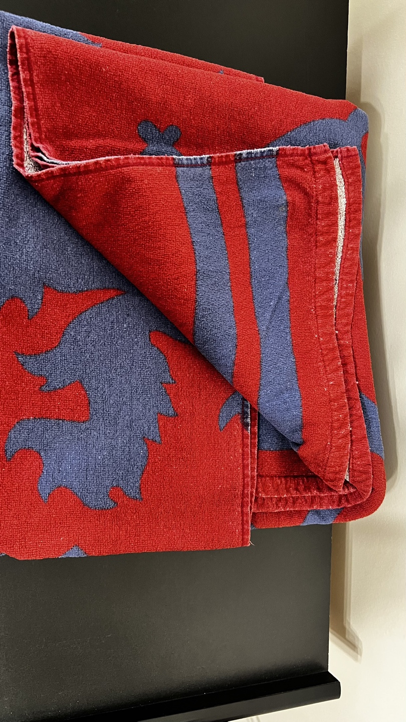Red & Blue Patterned Beach Towel - photo 5