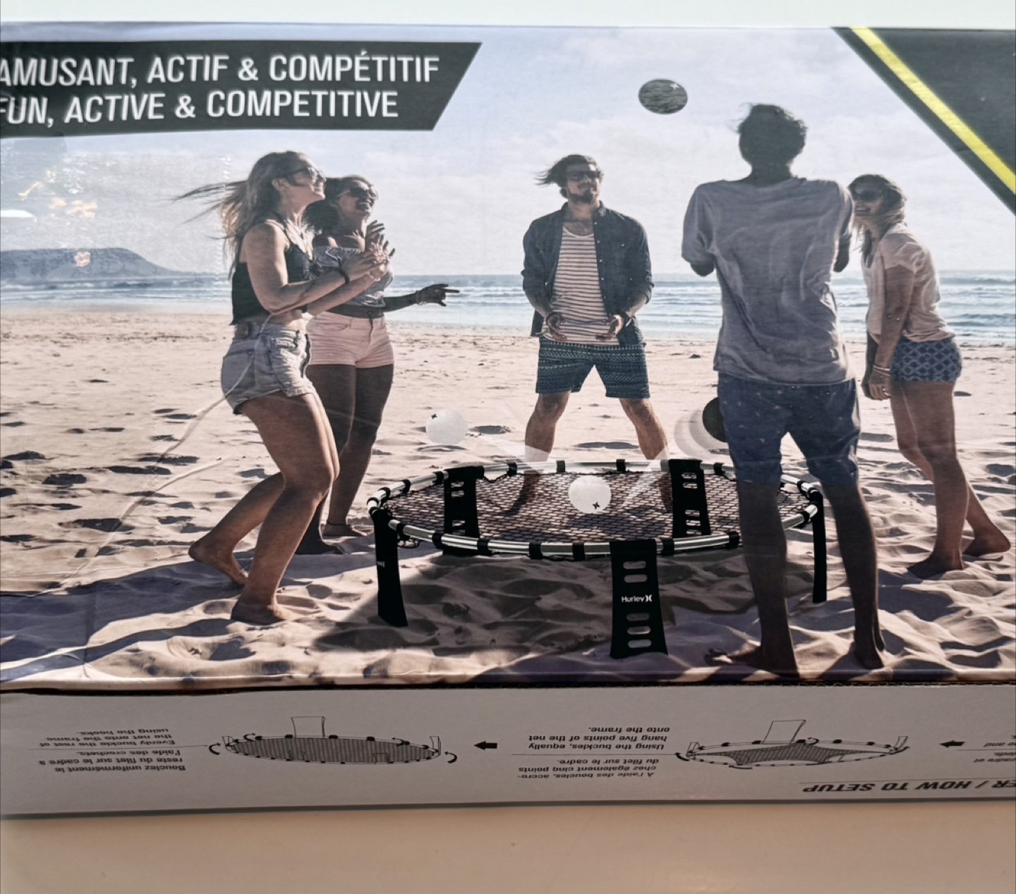 Hurley Wipe-Out Multiplayer Ball Game - 36" - photo 3