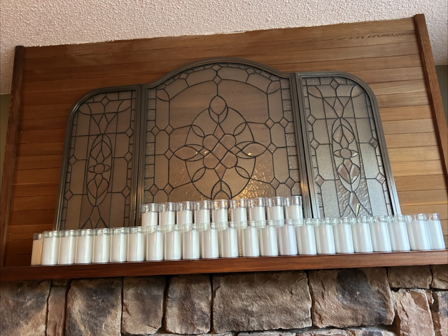 Candles in Plastic Holders