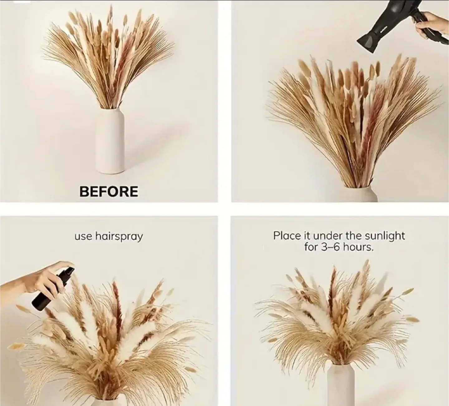 Pampas Grass Decor - 17 inch image indicator(4)