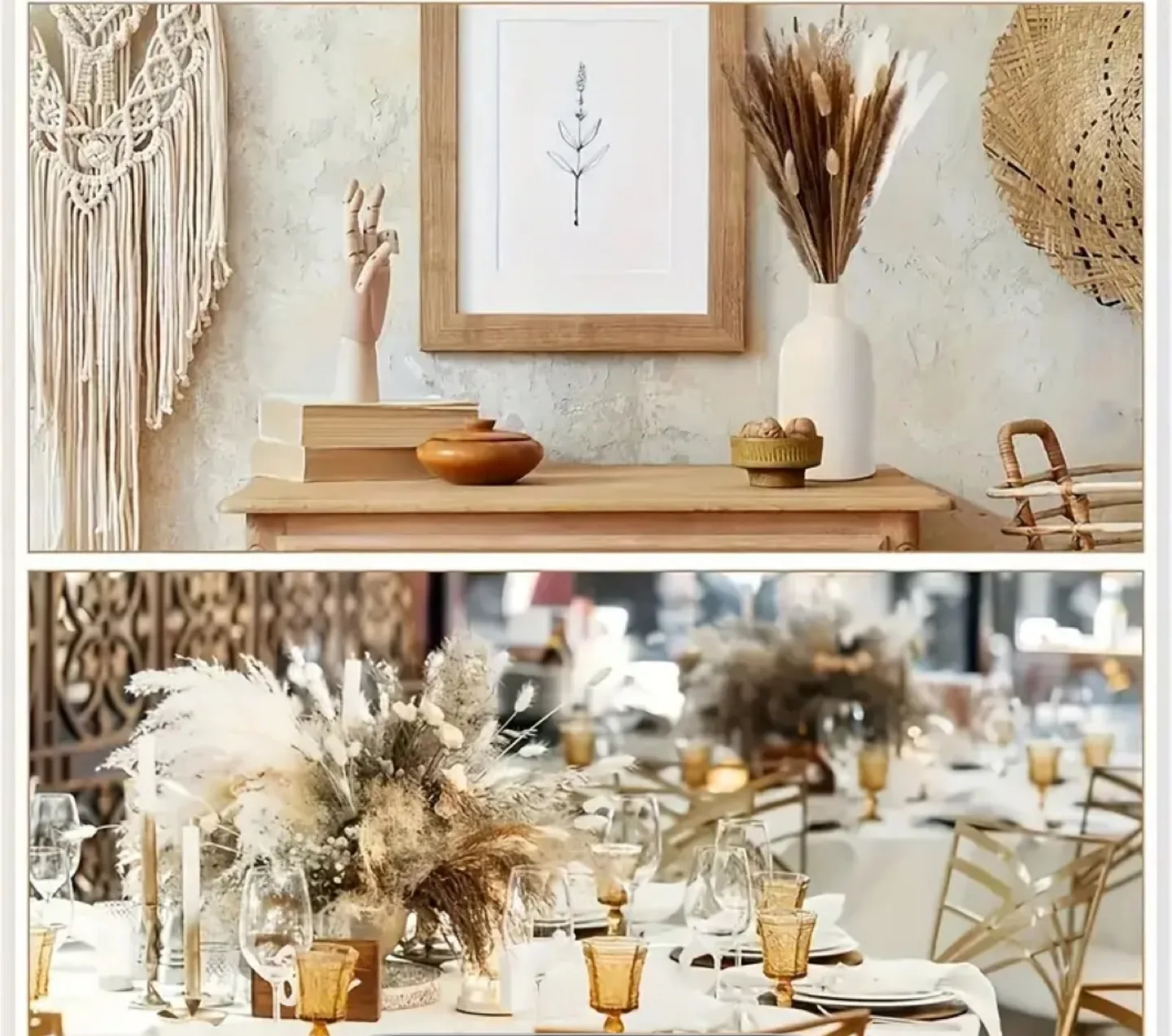 Pampas Grass Decor - 17 inch image indicator(6)