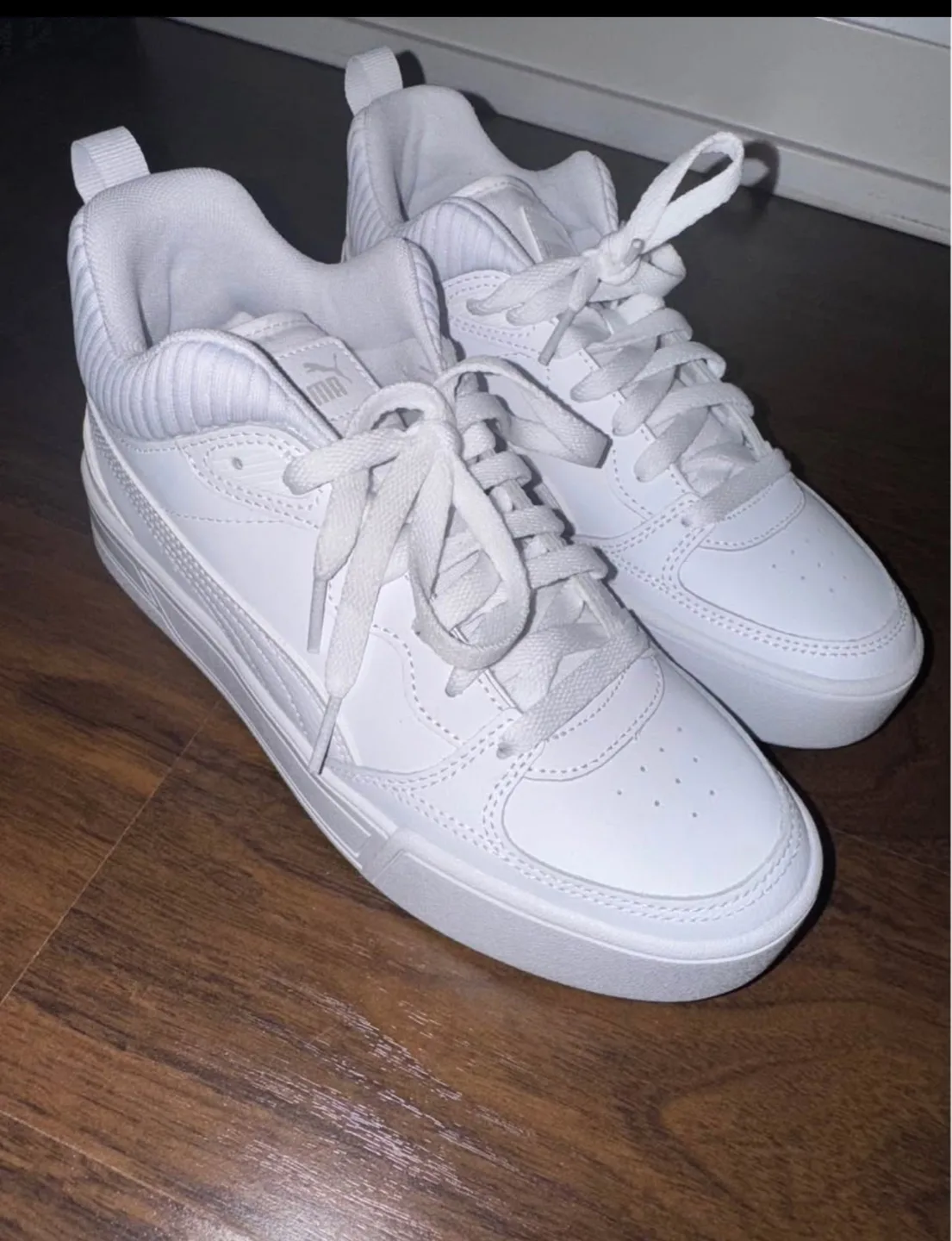Puma Court Rider White Sneakers thumbnail