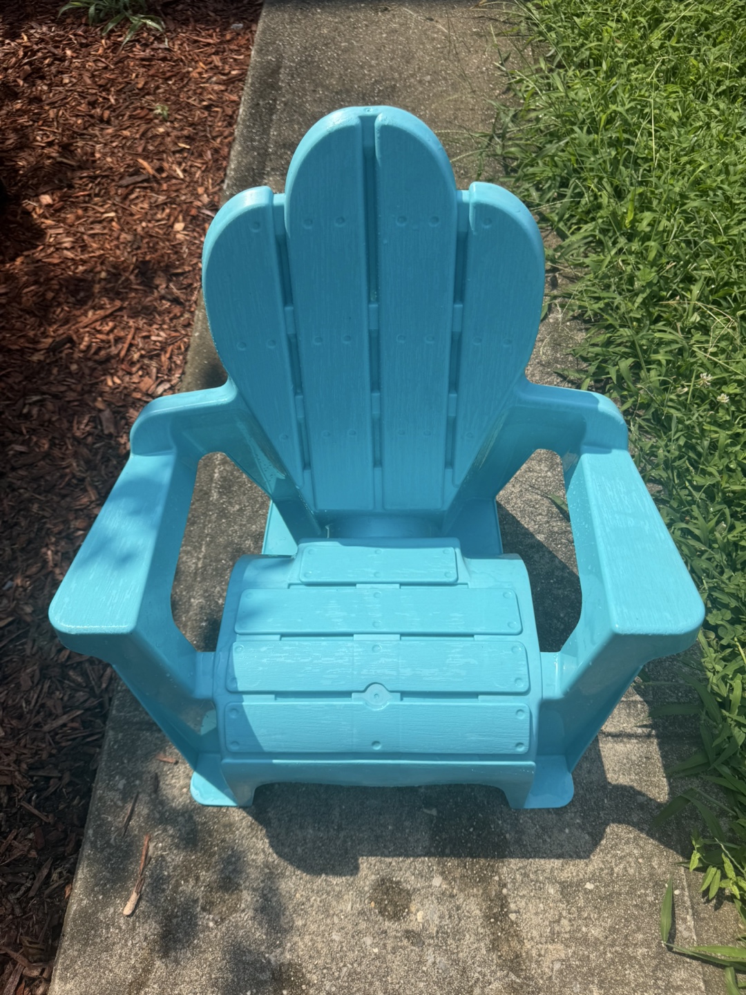 Toddler Adirondack Chair - Blue - photo 2