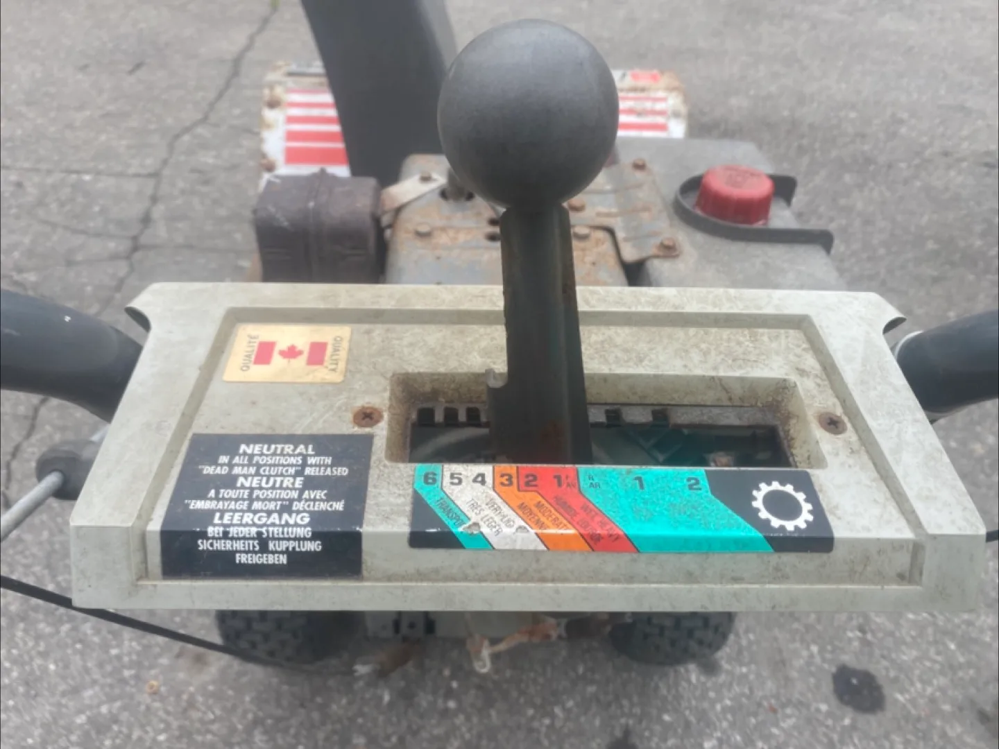 Craftsman 8/25 Snowblower image indicator(4)