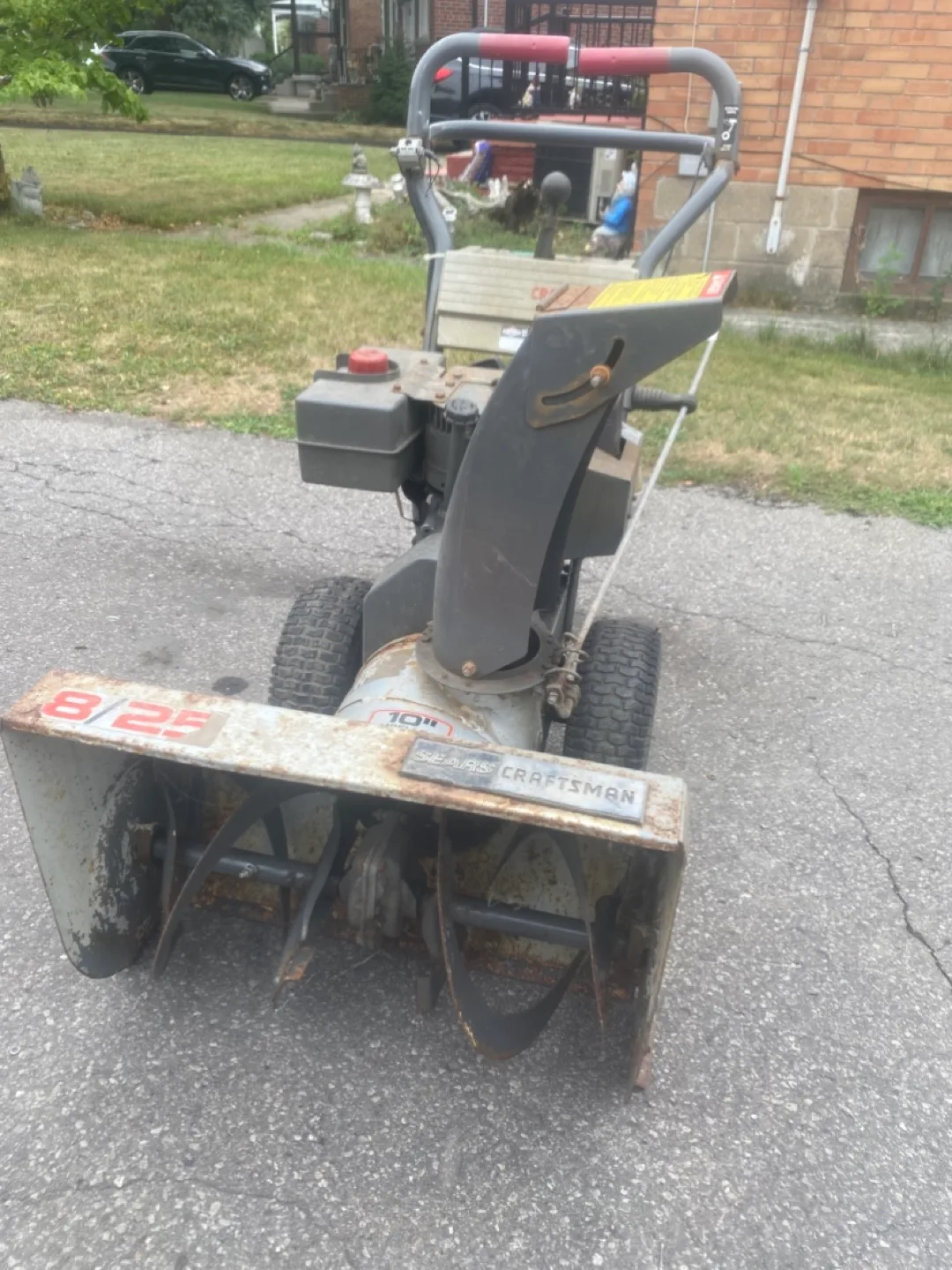 Craftsman 8/25 Snowblower image indicator(2)