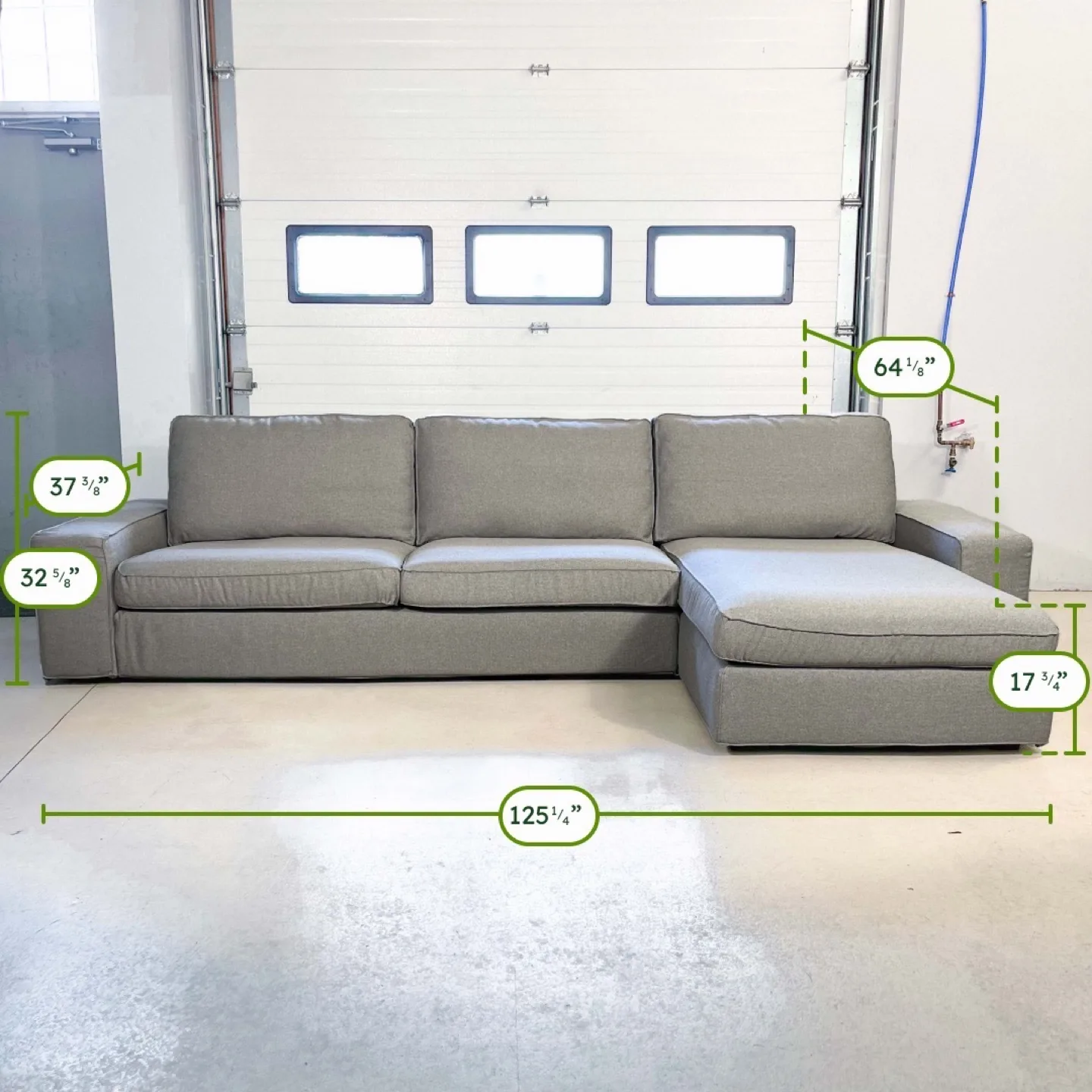 IKEA KIVIK Sectional Sofa | Delivery Available thumbnail