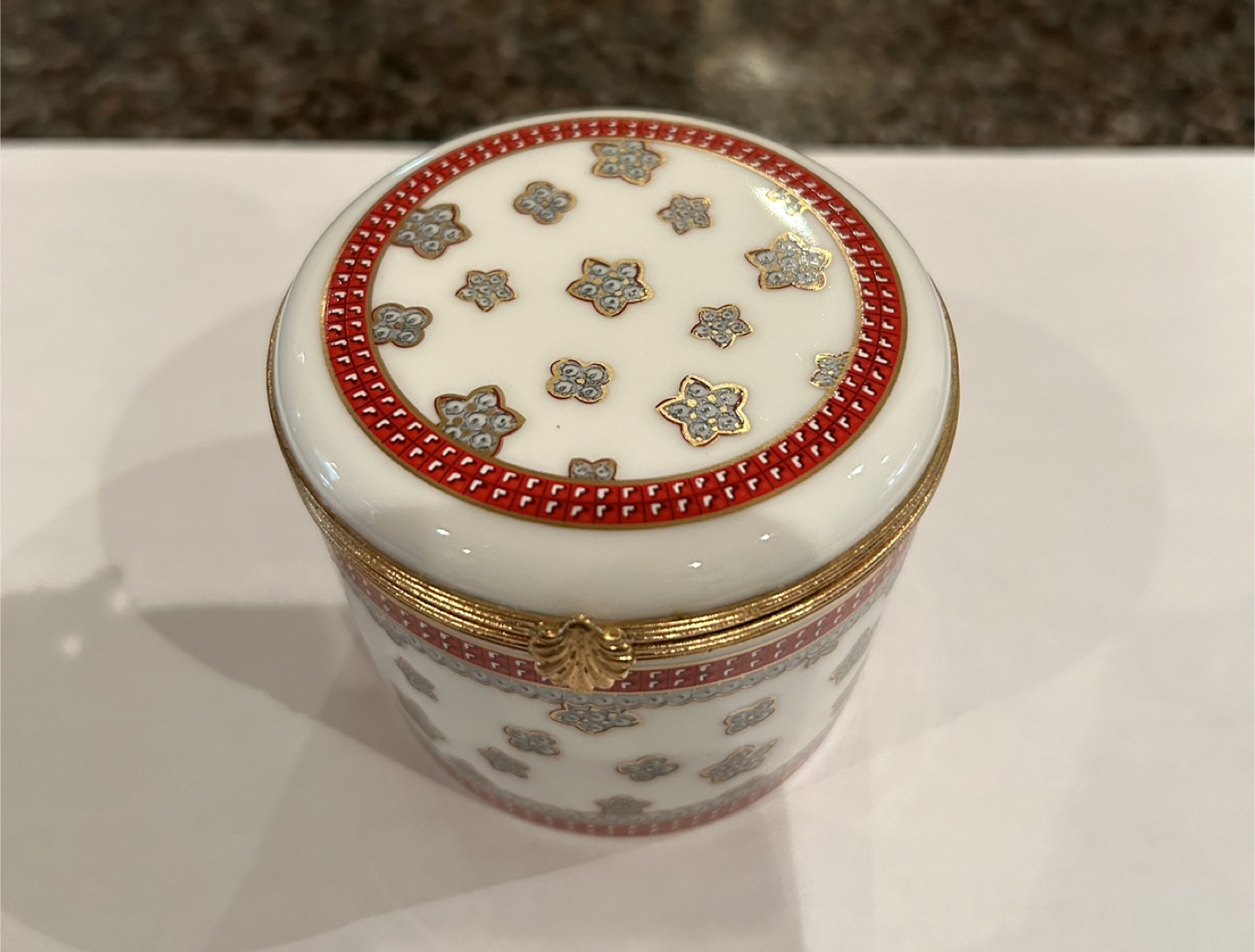 Van Cleef & Arpels Raynaud Limoges Trinket Box Vintage 90s Rare - photo 2