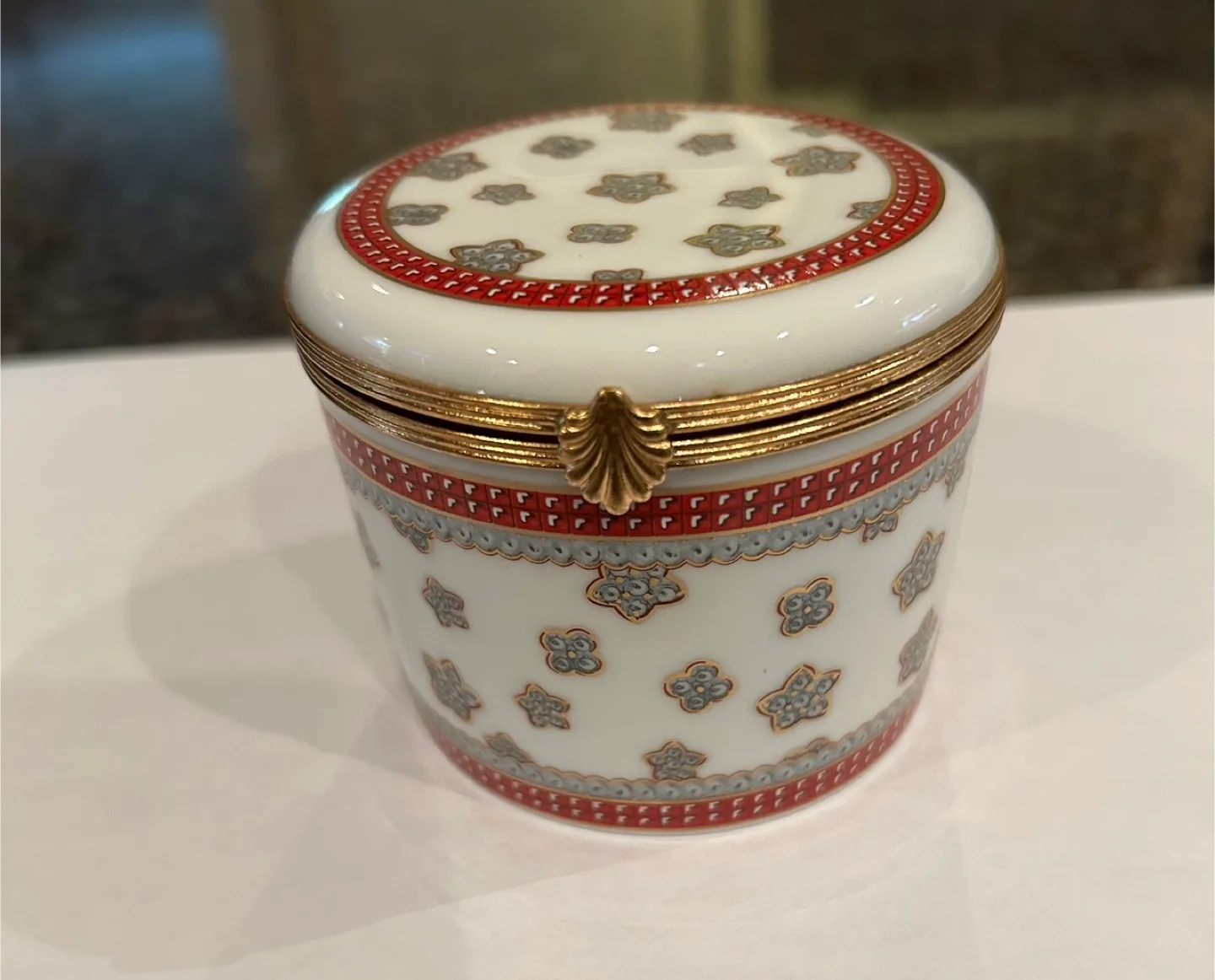 Van Cleef & Arpels Raynaud Limoges Trinket Box Vintage 90s Rare thumbnail