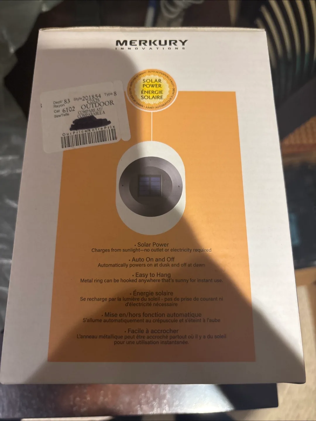 Merkury Solar Cascading Dragonflies - New in Box! image indicator(2)