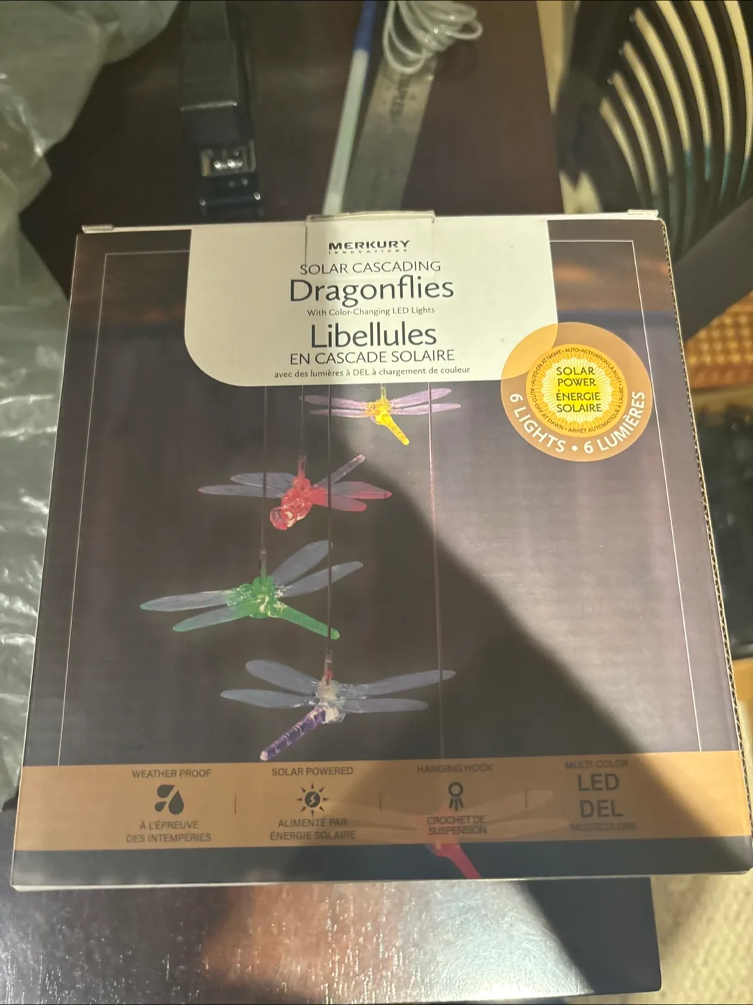 Merkury Solar Cascading Dragonflies - New in Box! image indicator(3)