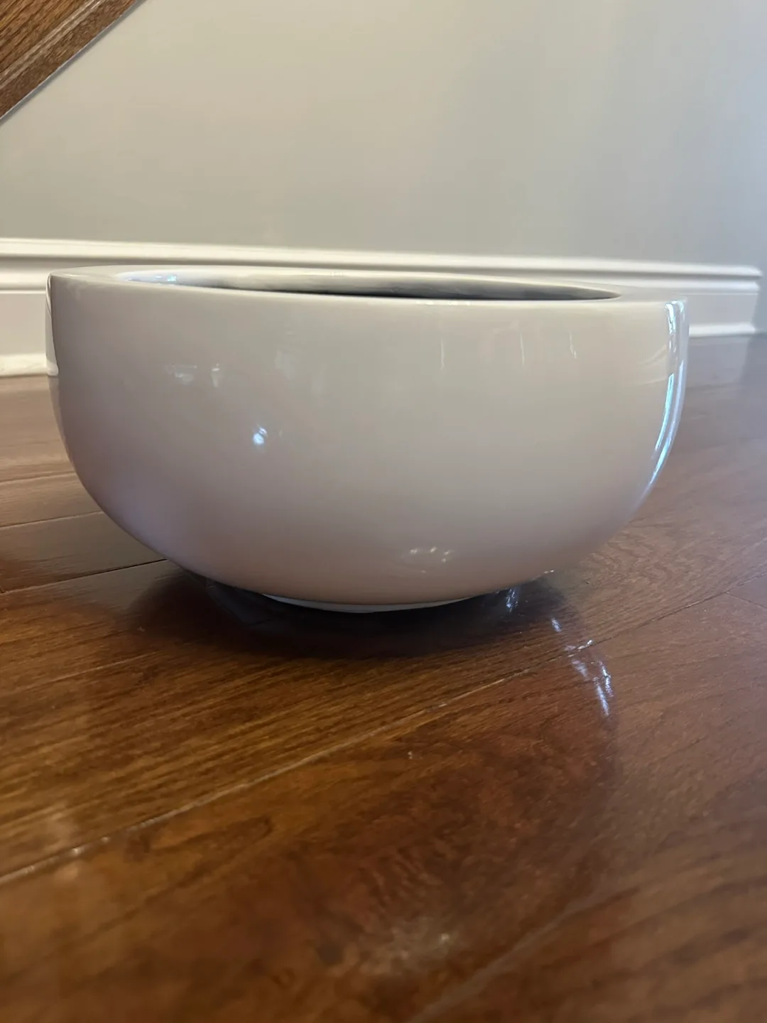 White Planter Bowl