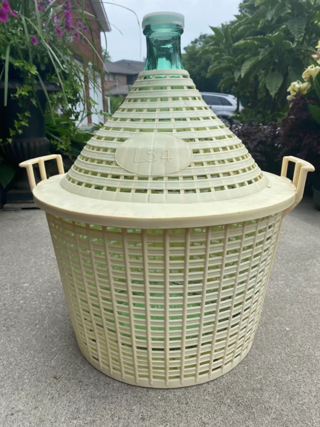 Vintage L.54 Demijohn Carboy Bottle image indicator(2)