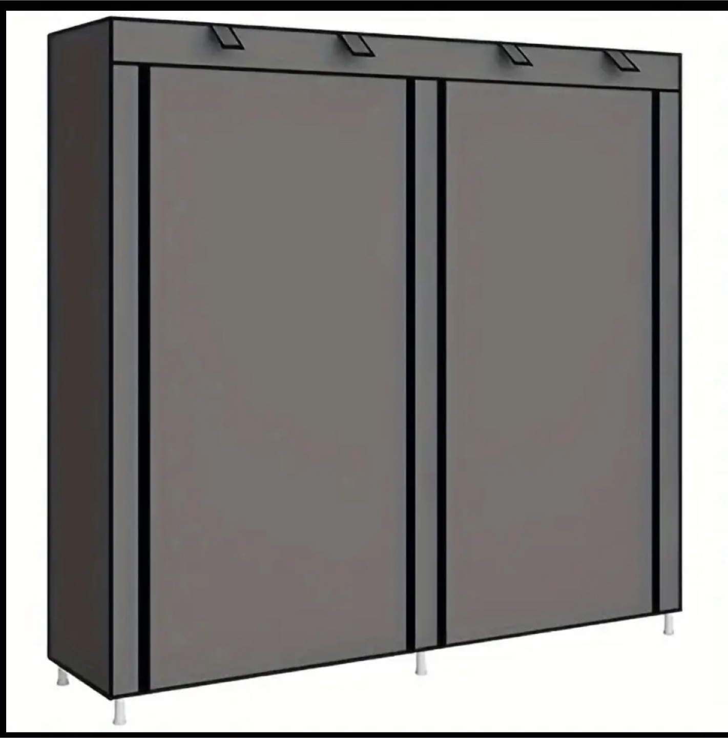 Grey Shoe Rack Cabinet - Holds 40 KG - photo 3