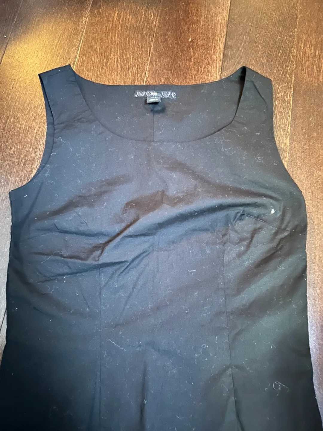 H&M Black Sleeveless Work Office shirt thumbnail