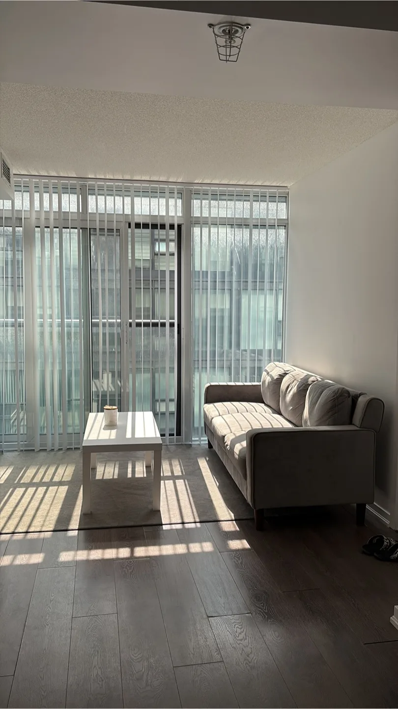 Modern Grey Velvet Couch – Like New – $300 (Lisgar Street) thumbnail