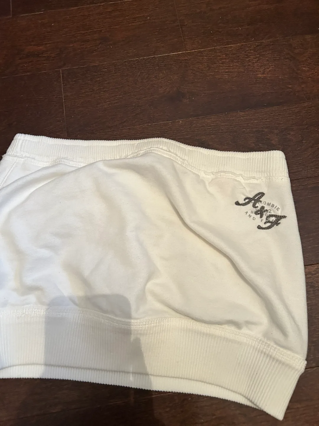 Vintage Abercrombie & Fitch White Mini Skirt - Size XS image indicator(2)