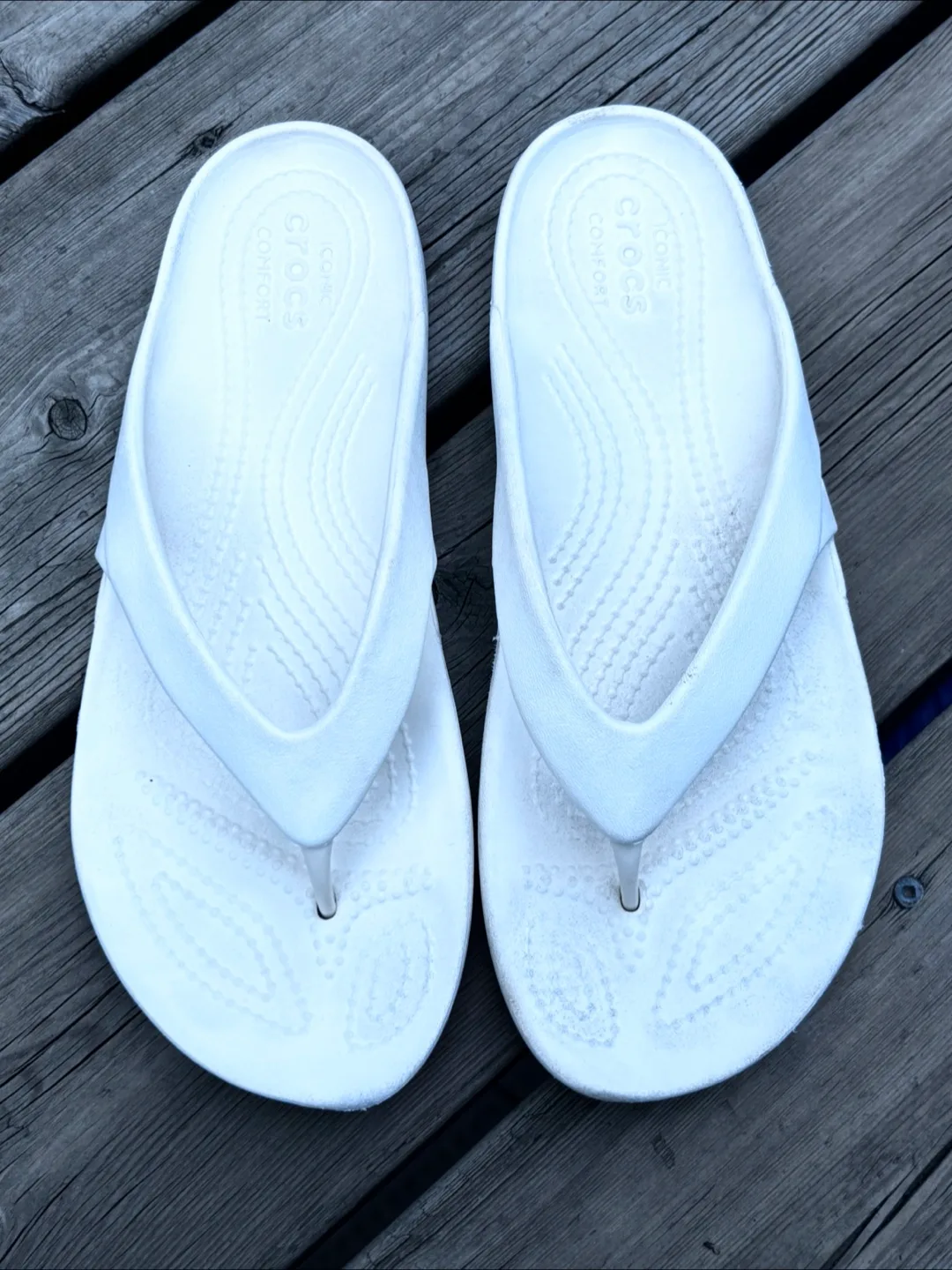 Crocs Kadee II Flip Flops  - Women's Size 8 thumbnail