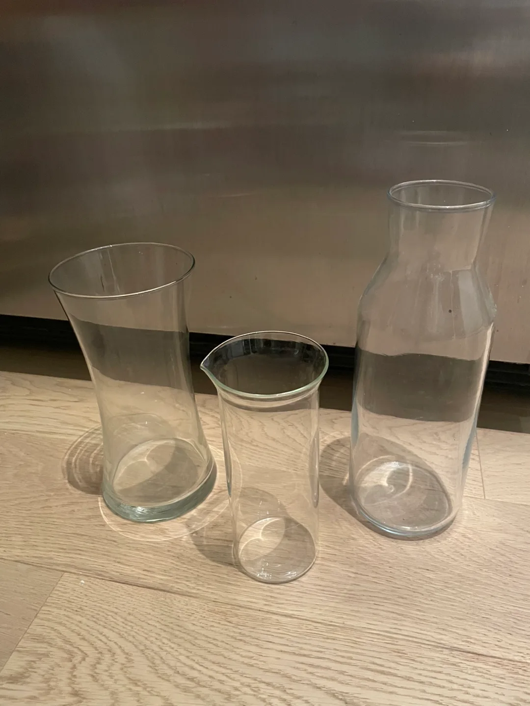 Glass Vases - Set of 3 thumbnail
