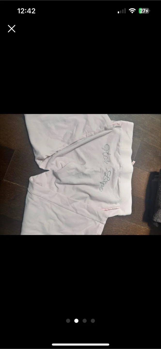 Cute Vintage Pink XS Pants image indicator(2)