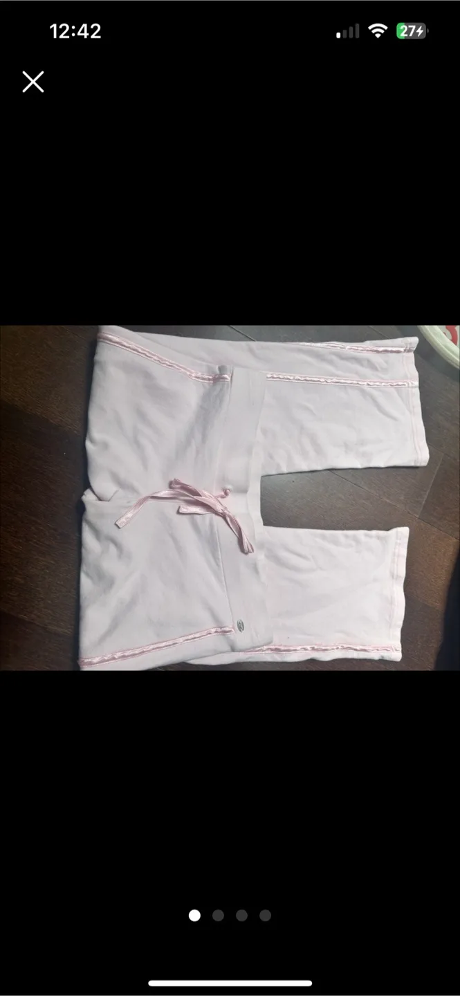 Cute Vintage Pink XS Pants image indicator(3)