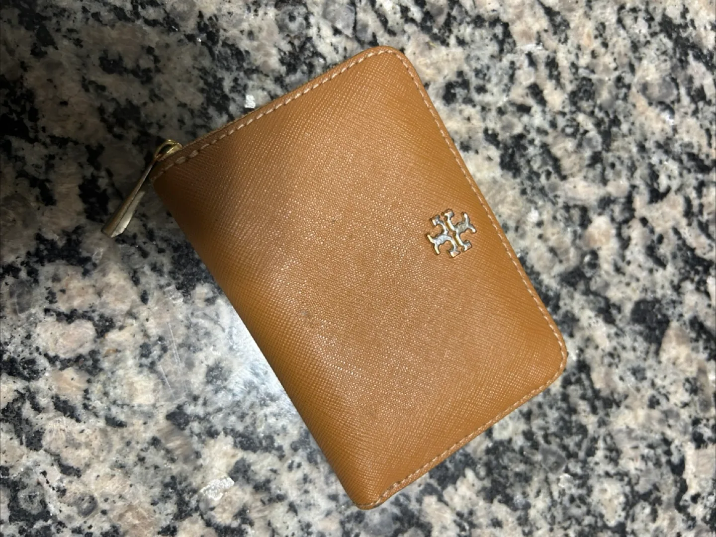 Tory Burch small zippered compact wallet thumbnail