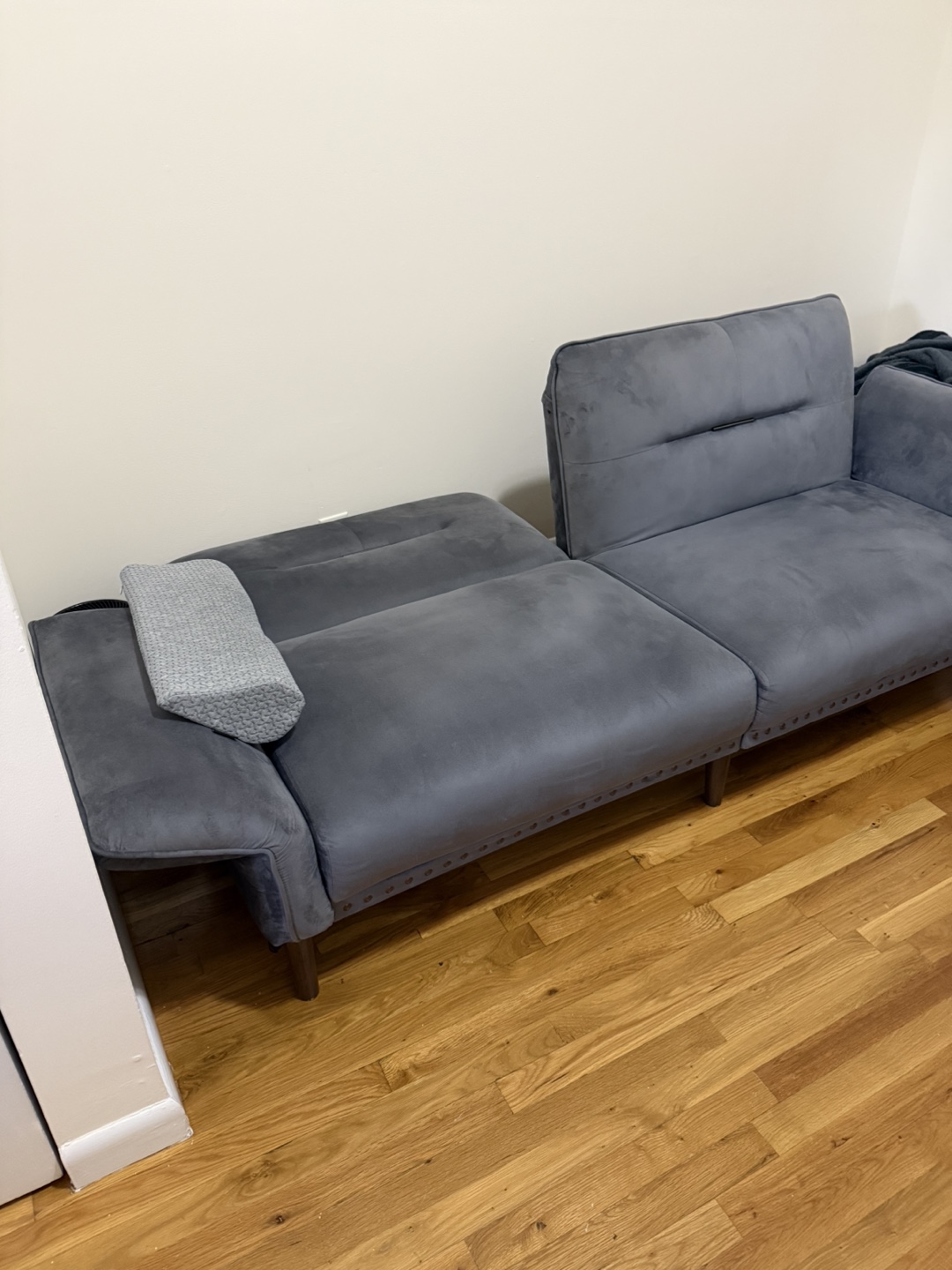 Gray Futon Sofa Bed