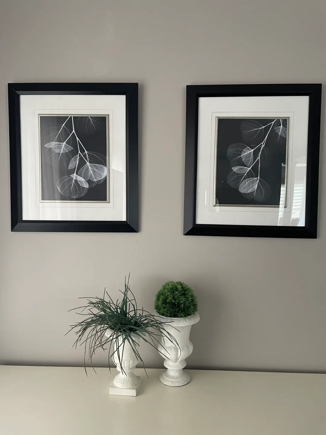 Framed botanical prints. Set of 2 thumbnail