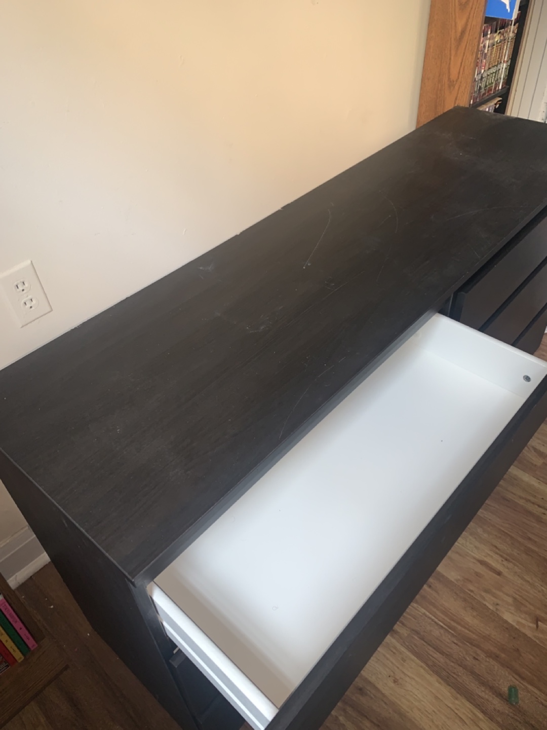 IKEA Hemnes Black-Brown Dresser - photo 3