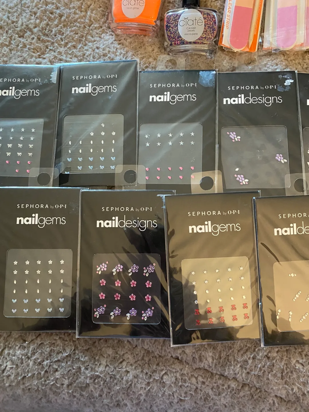 Sephora OPI Nail Gems & Nail Art Lot image indicator(2)