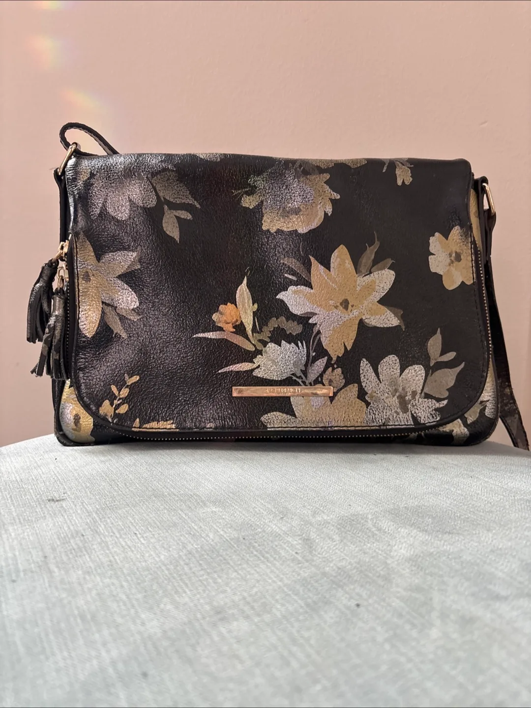 Jack French London Floral Crossbody Bag thumbnail
