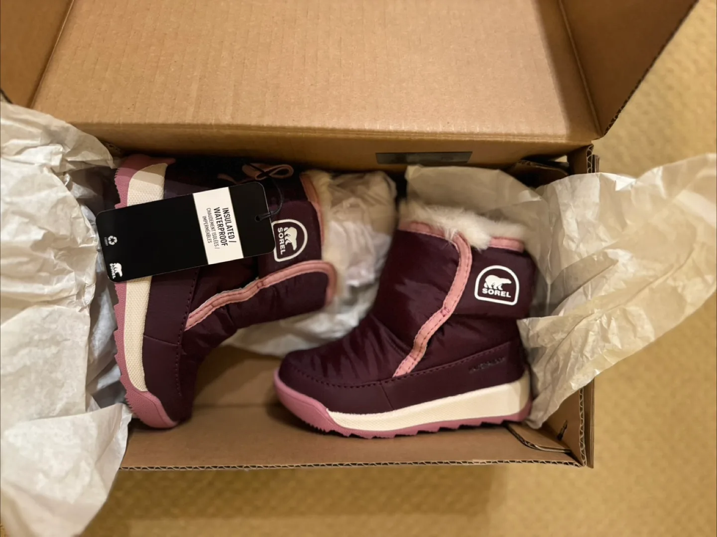 New Sorel Toddler Whitney II Plus Bootie WP - Size 6 thumbnail
