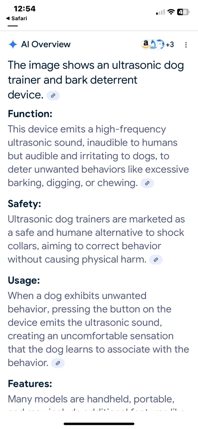 Ultrasonic Dog Trainer - Model P7 image indicator(3)