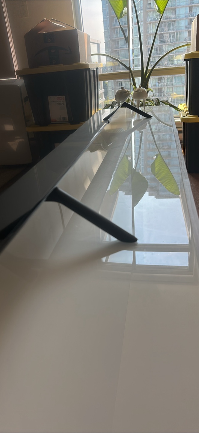 IKEA Besta TV stand with glass topper - photo 2