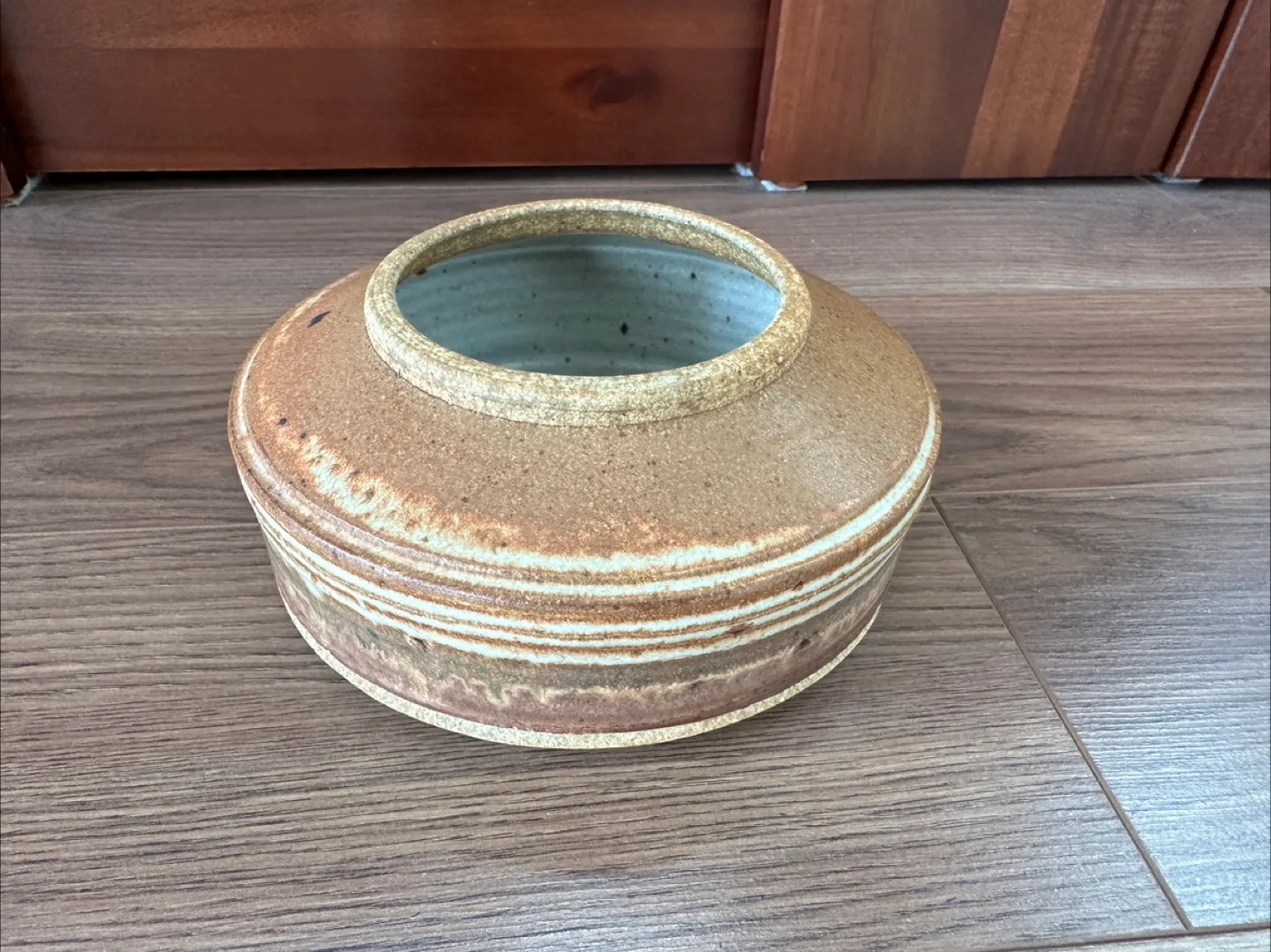 Handmade Ceramic Jar - Earthy Tones