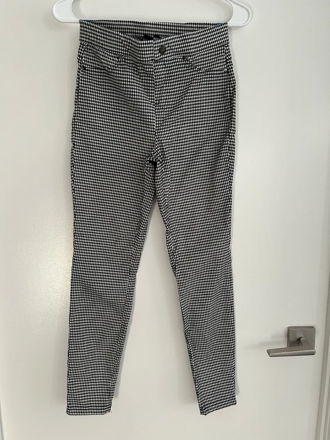 Orange Fashion Village Gingham Pants - Size S thumbnail