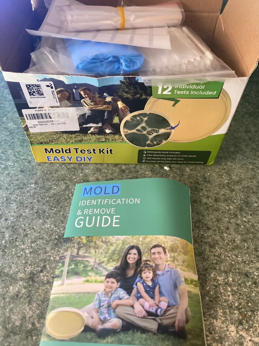 Easy DIY Mold Test Kit - 12 Tests image indicator(2)